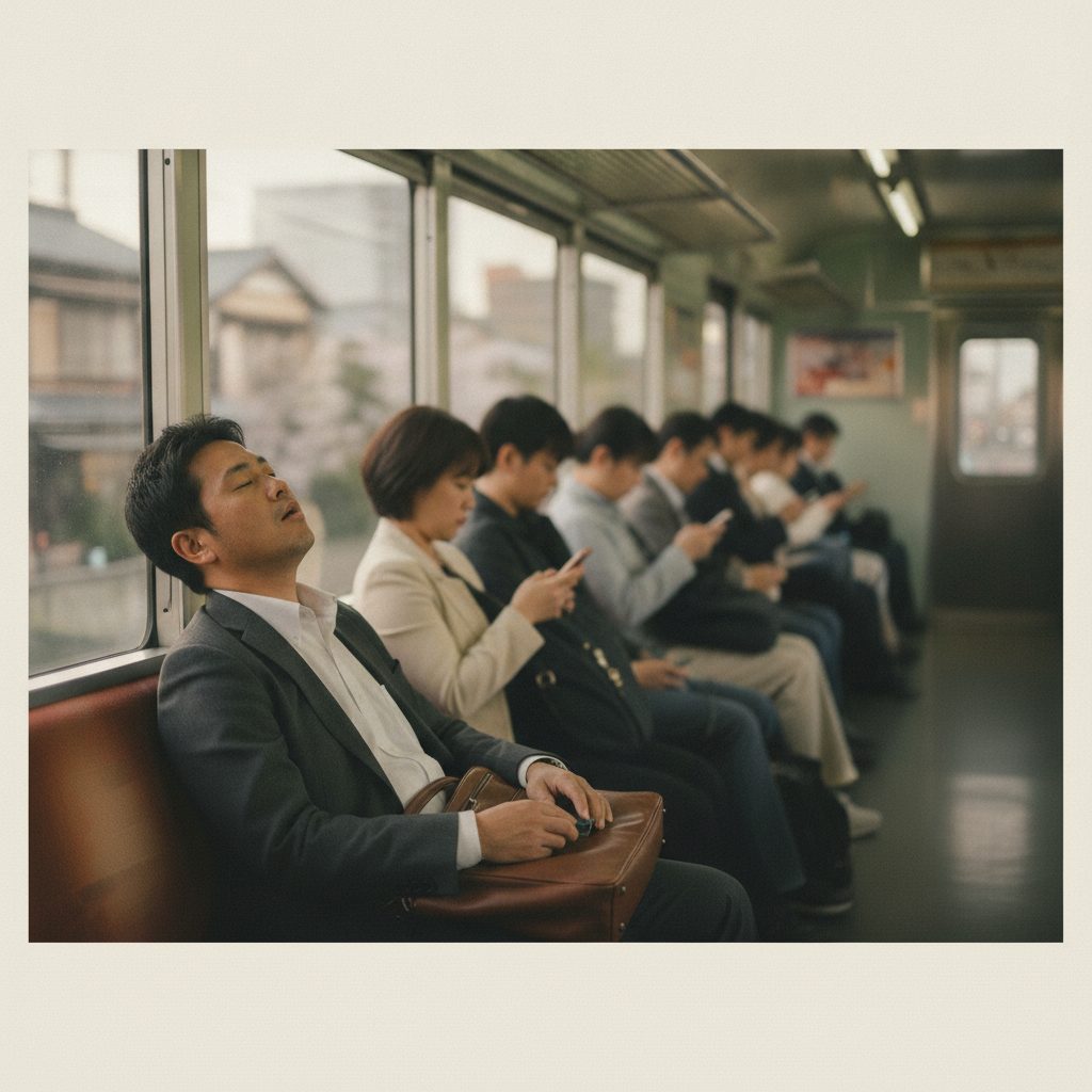 電車や授業中のいびきが恥ずかしい人へ|公共の場のうたた寝の対処
